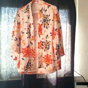 floral kimono
